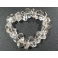 White Quartz Crystal irregular beads bracelet