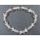 White Quartz Crystal marquise beads bracelet