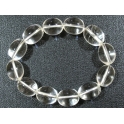 White Quartz Crystal marquise beads bracelet