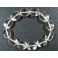 White Quartz Crystal marquise beads bracelet