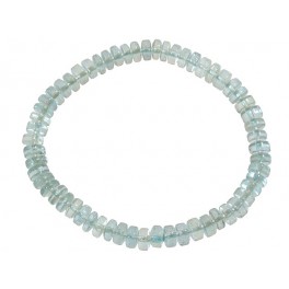 Aquamarine barrel beads bracelet Aquamarine barrel beads bracelet