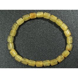 金髮晶桶形手鍊