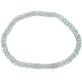 Aquamarine barrel beads bracelet Aquamarine barrel beads bracelet