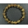 Golden Rutilated Quartz round beads bracelet
