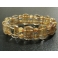 Golden Rutilated Quartz DD beads bracelet