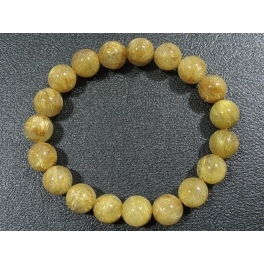 Golden Rutilated Quartz round beads bracelet Golden Rutilated Quartz round beads bracelet