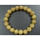 Golden Rutilated Quartz round beads bracelet