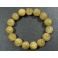 Golden Rutilated Quartz round beads bracelet