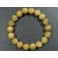 Golden Rutilated Quartz round beads bracelet