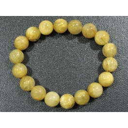 Golden Rutilated Quartz round beads bracelet Golden Rutilated Quartz round beads bracelet