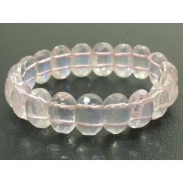 Rose Quartz DD beads bracelet Rose Quartz DD beads bracelet