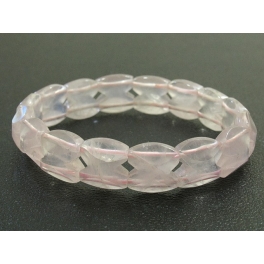 Rose Quartz DD beads bracelet Rose Quartz DD beads bracelet