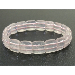Rose Quartz DD beads bracelet