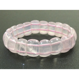 Ice Rose Quartz DD beads bracelet Ice Rose Quartz DD beads bracelet