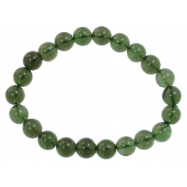 Moldavite round beads bracelet Moldavite round beads bracelet
