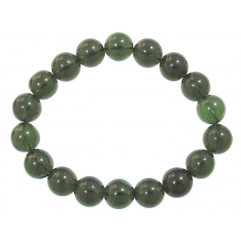 Moldavite round beads bracelet Moldavite round beads bracelet