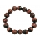 Red Tiger's Eye round beads Bracelet