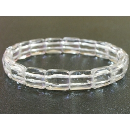 White Quartz Crystal DD beads bracelet White Quartz Crystal DD beads bracelet
