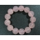 Rose Quartz round beads bracelet