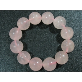 Rose Quartz round beads bracelet Rose Quartz round beads bracelet