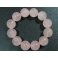 Rose Quartz round beads bracelet