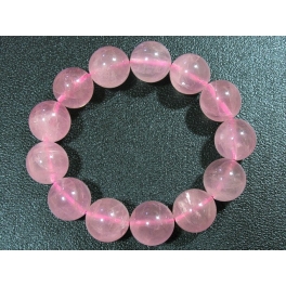 Rose Quartz round beads bracelet Rose Quartz round beads bracelet