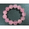 Rose Quartz round beads bracelet