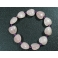 Rose Quartz heart beads bracelet