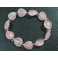 Rose Quartz heart beads bracelet