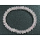 Rose Quartz bone beads bracelet