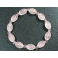 Rose Quartz barrel beads bracelet