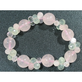 Rose Quartz round beads bracelet Rose Quartz round beads bracelet
