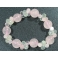 Rose Quartz round beads bracelet