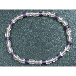 Rose Quartz oval beads bracelet Rose Quartz oval beads bracelet