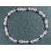 Rose Quartz oval beads bracelet
