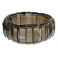Smoky Quartz DD beads bracelet