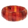 Red Chalcedony DD beads bracelet