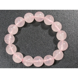 Rose Quartz round beads bracelet Rose Quartz round beads bracelet