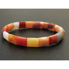 Fire Opal DD beads bracelet Fire Opal DD beads bracelet
