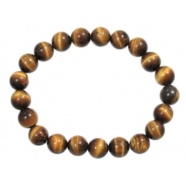 Tiger's Eye round beads Bracelet Tiger's Eye round beads Bracelet