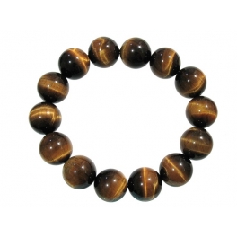 Tiger's Eye round beads Bracelet