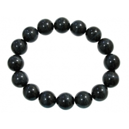 Blue Tiger's Eye round beads Bracelet Blue Tiger's Eye round beads Bracelet