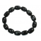 Blue Tiger's Eye barrel beads Bracelet