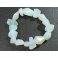 Blue Opal irregular beads bracelet