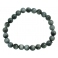 Gray Tiger's Eye barrel beads Bracelet