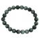 Gray Tiger's Eye barrel beads Bracelet