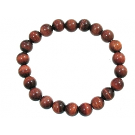 Red Tiger's Eye round beads Bracelet Red Tiger's Eye round beads Bracelet