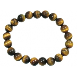 Tiger's Eye round beads Bracelet Tiger's Eye round beads Bracelet