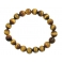 Tiger's Eye round beads Bracelet