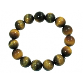 Tiger's Eye round beads Bracelet Tiger's Eye round beads Bracelet